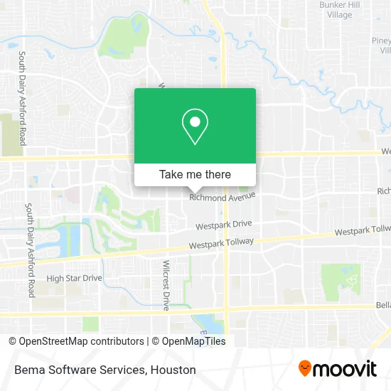 Bema Software Services map