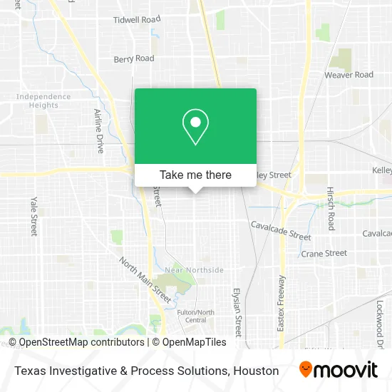 Texas Investigative & Process Solutions map