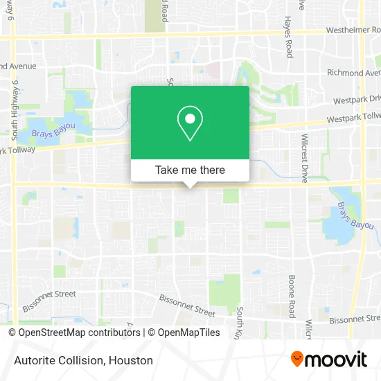 Autorite Collision map