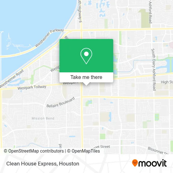 Clean House Express map