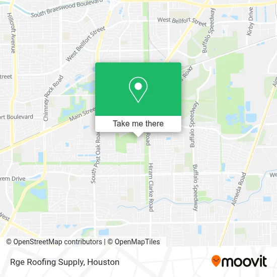 Rge Roofing Supply map