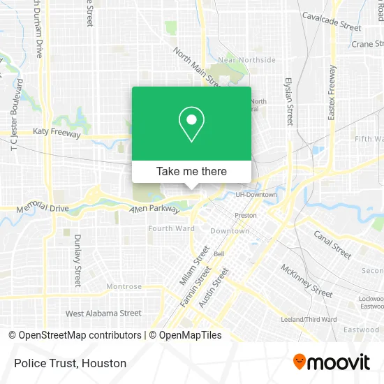Police Trust map