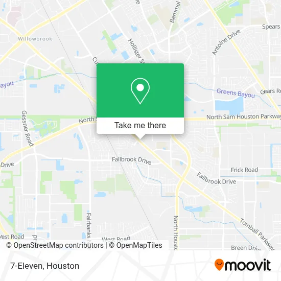 7-Eleven map