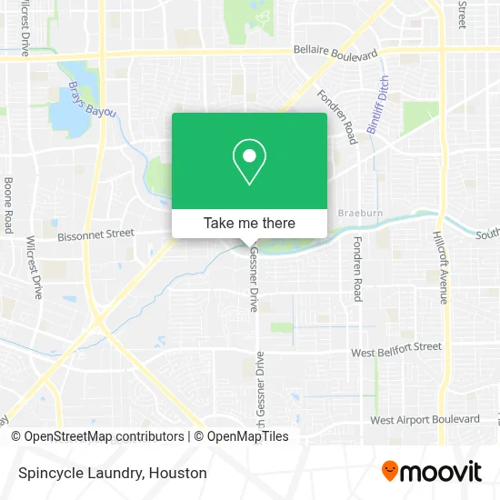 Spincycle Laundry map