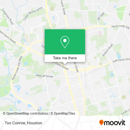 Tso Conroe map