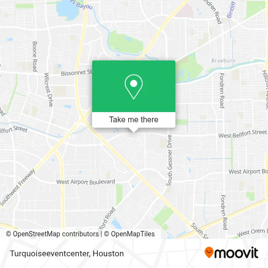 Turquoiseeventcenter map