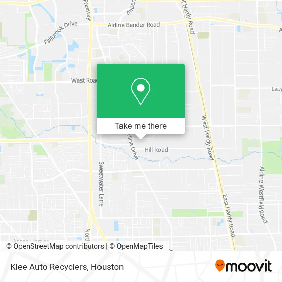 Klee Auto Recyclers map