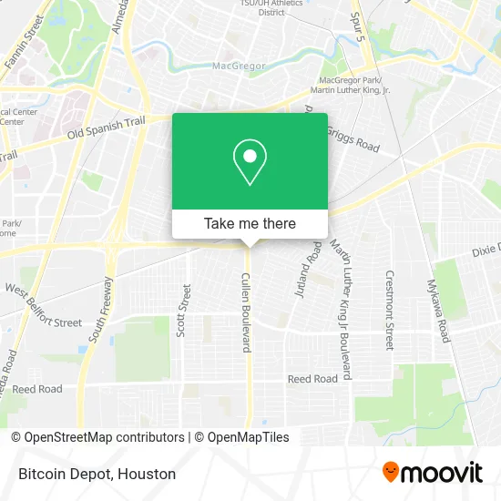 Bitcoin Depot map