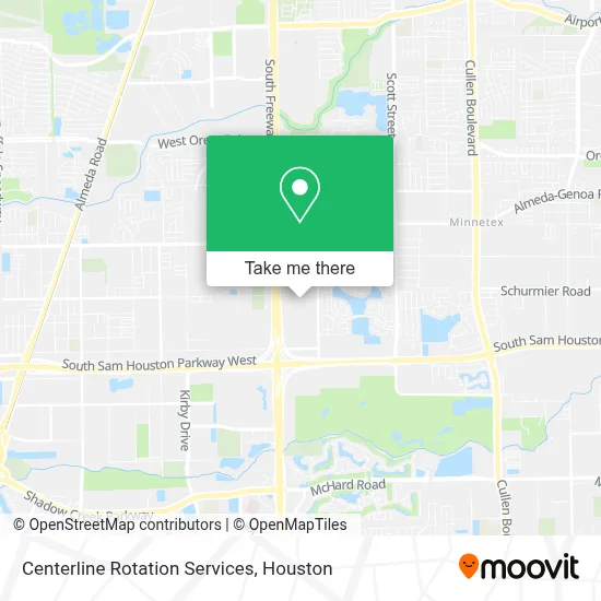Centerline Rotation Services map