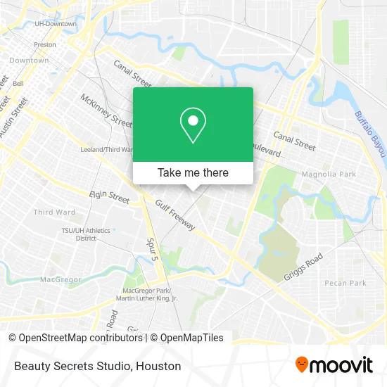 Beauty Secrets Studio map