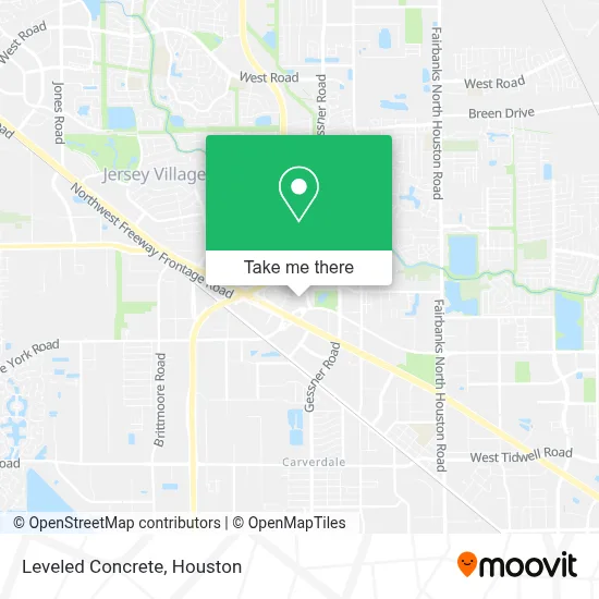 Leveled Concrete map