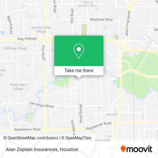 Alan Zeplain Insurances map