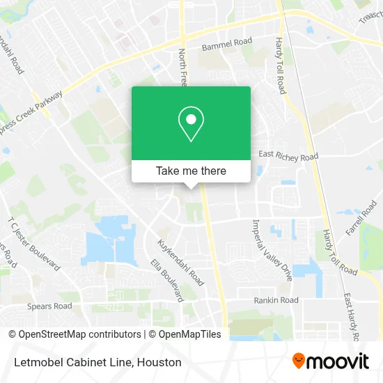Letmobel Cabinet Line map