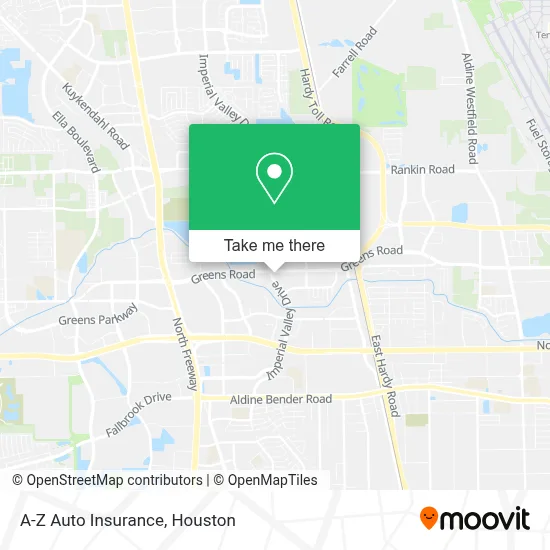 A-Z Auto Insurance map