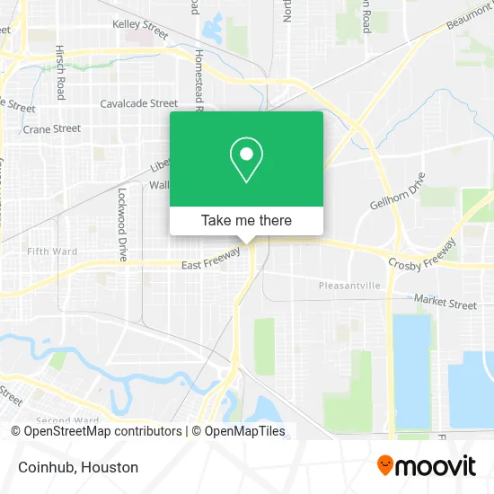 Coinhub map