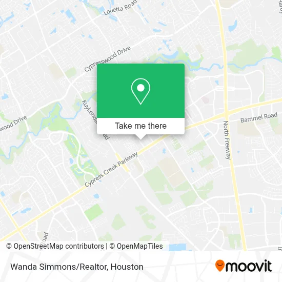 Wanda Simmons/Realtor map