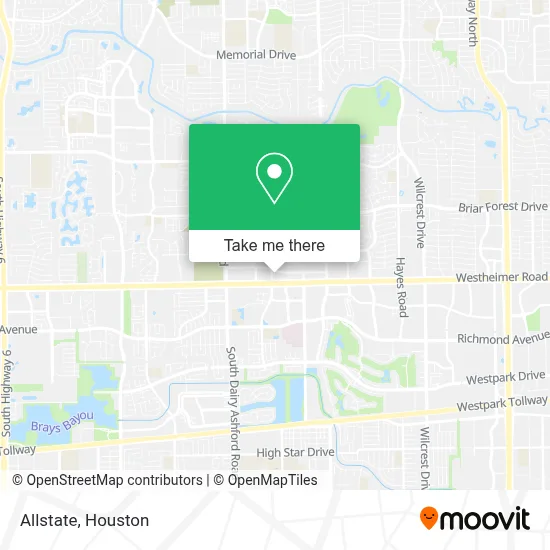 Allstate map