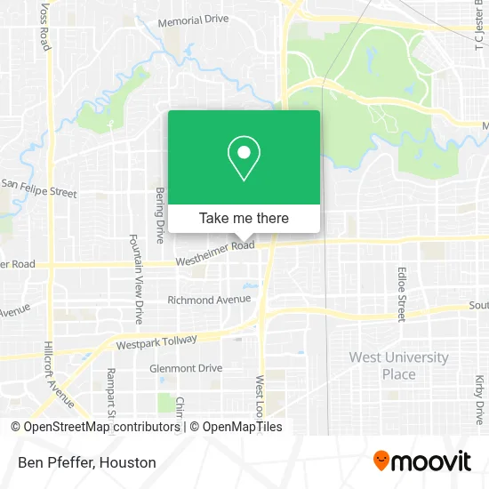 Ben Pfeffer map