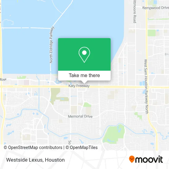 Westside Lexus map