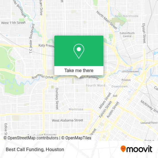 Best Call Funding map