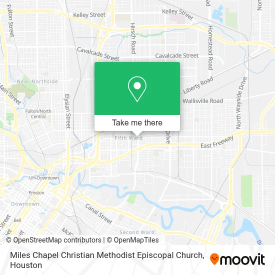 Miles Chapel Christian Methodist Episcopal Church map