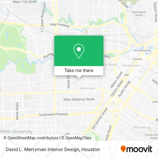 David L. Merryman Interior Design map