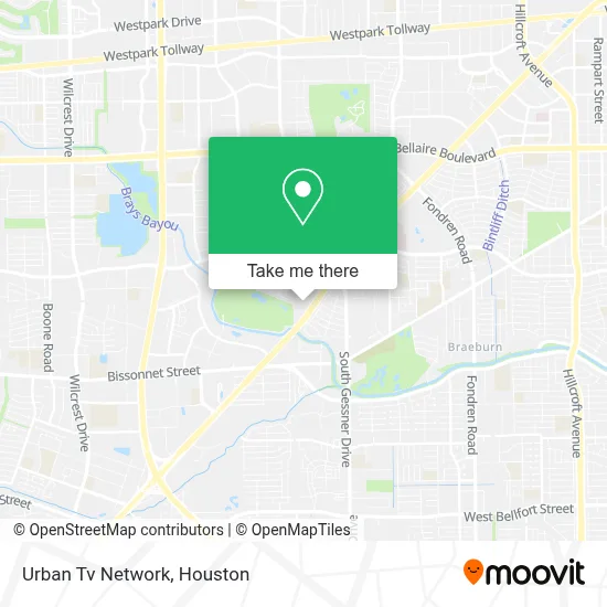 Urban Tv Network map