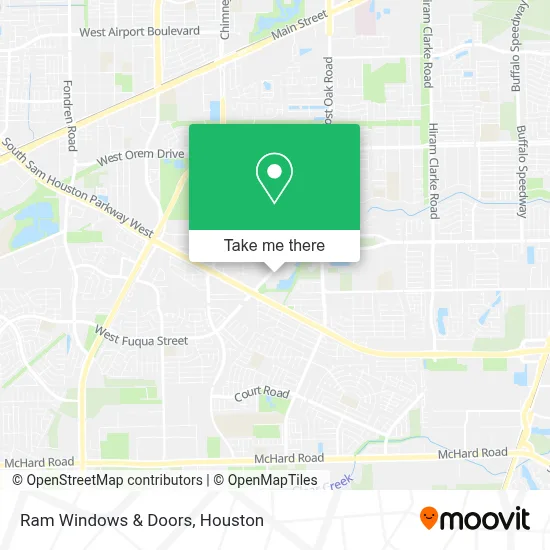 Ram Windows & Doors map
