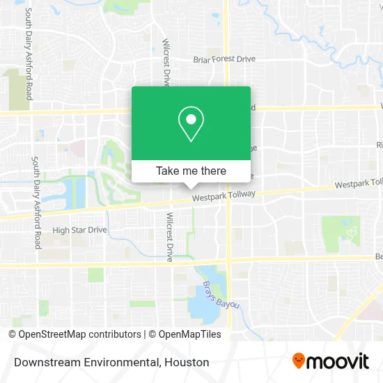 Downstream Environmental map