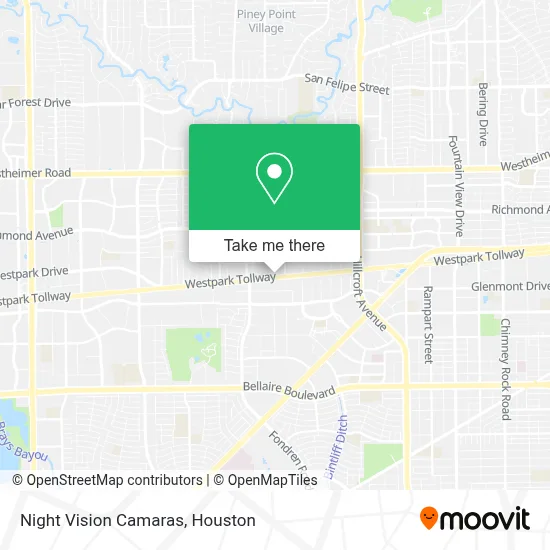 Night Vision Camaras map