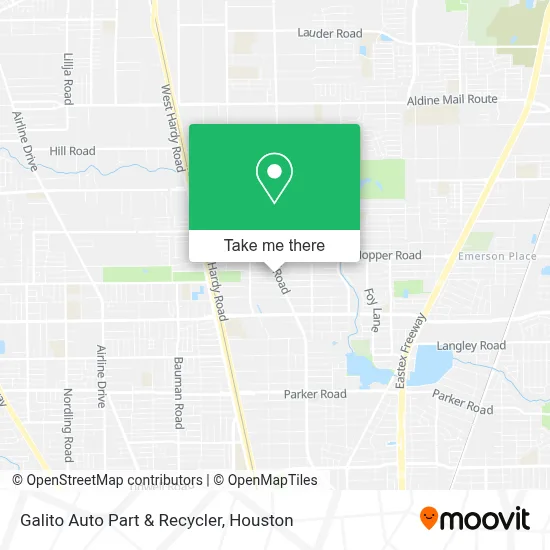 Galito Auto Part & Recycler map