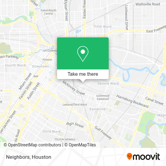 Neighbors map