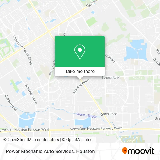Power Mechanic Auto Services map