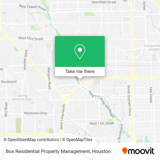 Box Residential Property Management map