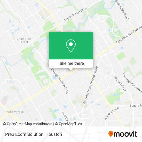 Prep Ecom Solution map