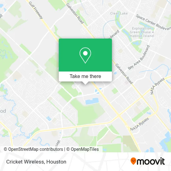 Cricket Wireless map