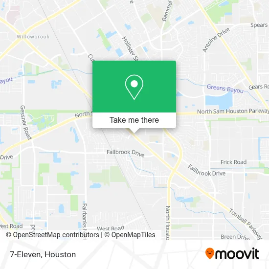 7-Eleven map