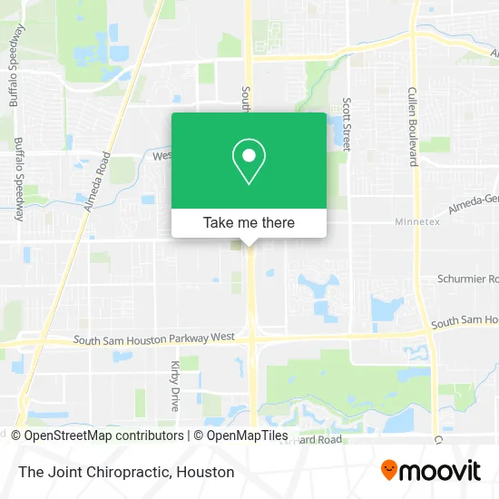 The Joint Chiropractic map