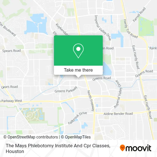 The Mays Phlebotomy Institute And Cpr Classes map