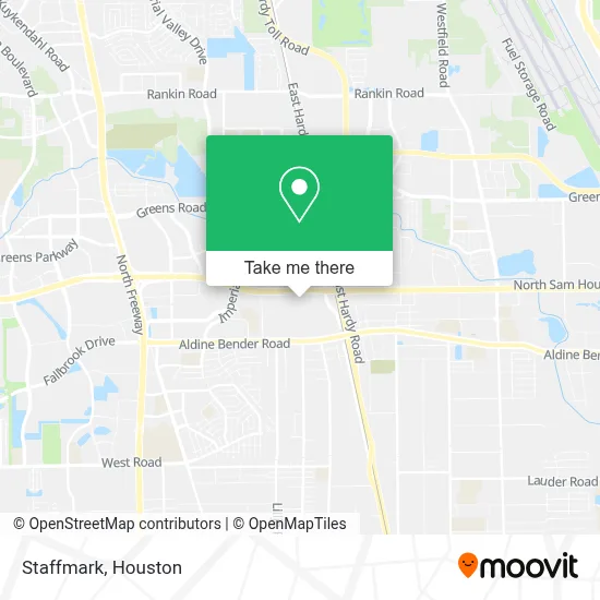 Staffmark map