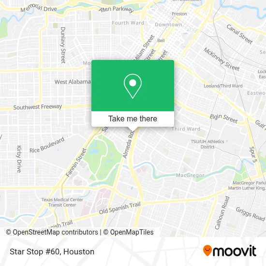 Star Stop #60 map