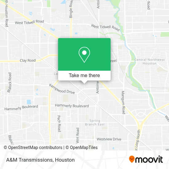 A&M Transmissions map
