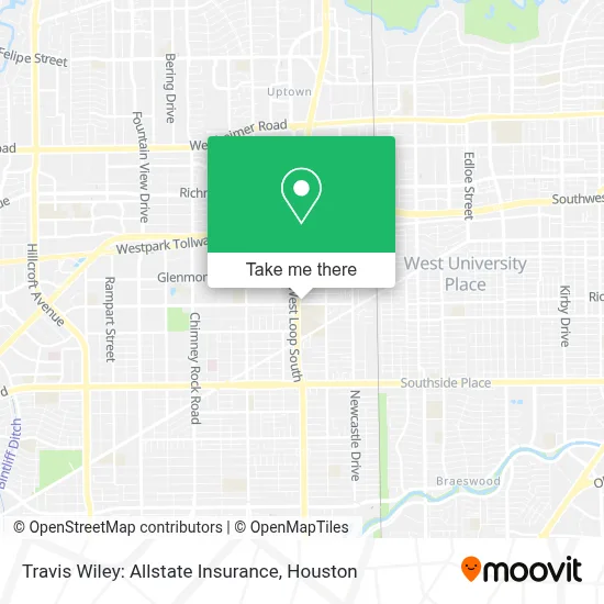 Travis Wiley: Allstate Insurance map