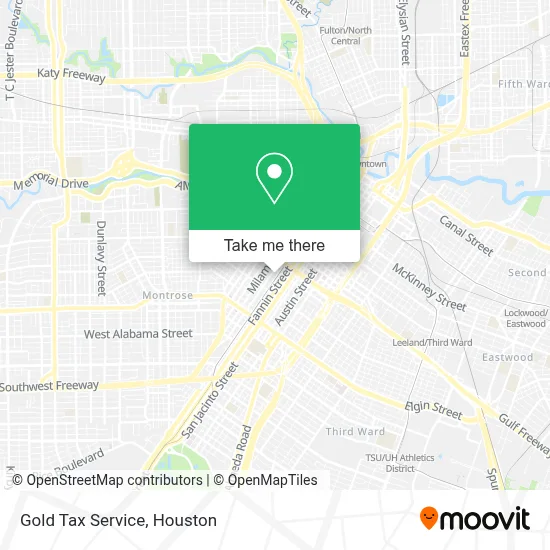 Gold Tax Service map