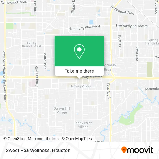 Sweet Pea Wellness map