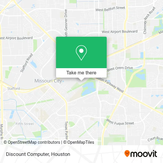 Discount Computer map