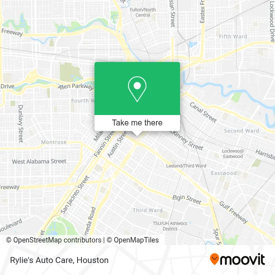 Rylie's Auto Care map