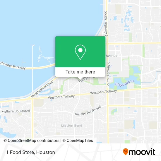 1 Food Store map