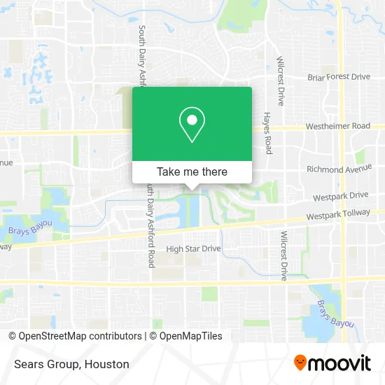 Sears Group map