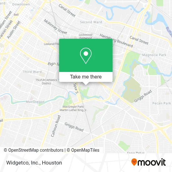 Widgetco, Inc. map
